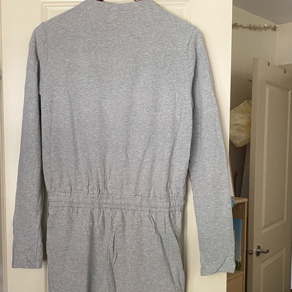 Grey Full Length Romper/Jumpsuit - Picture 8 of 11